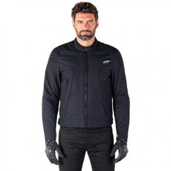 Giubbotto Moto Tessuto Alpinestars CLAYTON WR Nero Nero taglia L