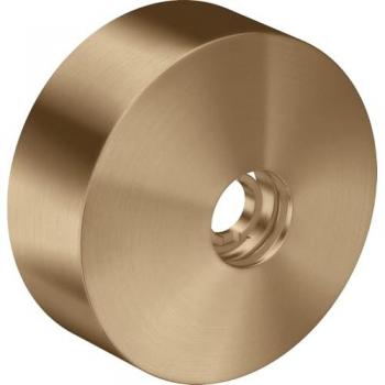 Rosace de rallonge en bronze brossé, 80 mm