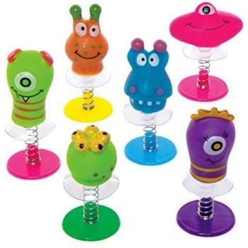 Monster Jump-Ups (Pack of 6) Pocket Money Toys