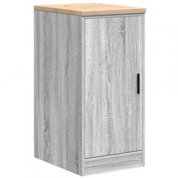 Grey Sonoma Wood Garage Rack – 40x51x85 cm, Pine Construction