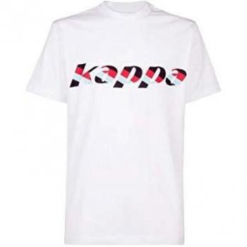 Kappa Men's White Short Sleeve T-Shirt Size M