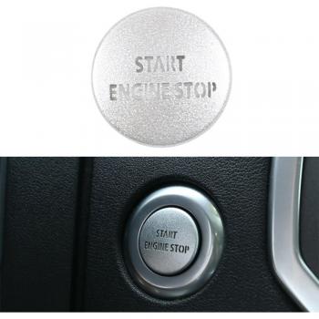 LR4 & Range Rover Sport 10-13 Silver Engine Start Button Cover