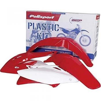 Set carene Honda CR125R/CR250R rosso e bianco
