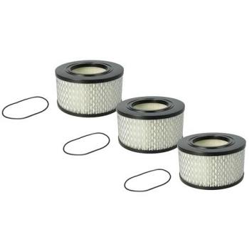 3 HEPA Filters for Nilfisk VHS 42 L40 MC IC, 42 L40 HC IC, 42 L30 MC PC Vacuum Cleaner