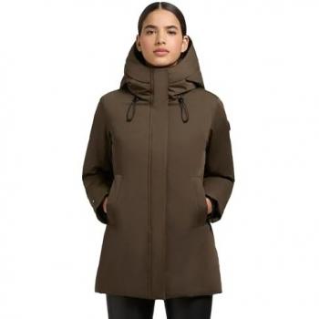 Khujo Palla-YM Damenjacke mit verstellbarer Kapuze