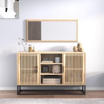 Armario auxiliar 105x30x65 cm en madera marrón
