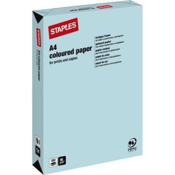 Medium‑Blaues Multifolienpapier A4 80 g/m² – Pastell