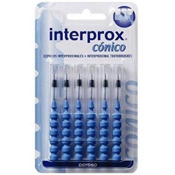 CEPILLO DENTAL INTERPROX CONICO AZUL