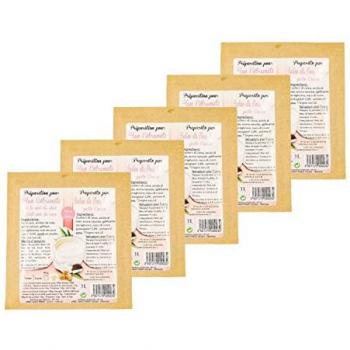 Sachet de 5 flans coco pur – 45 g
