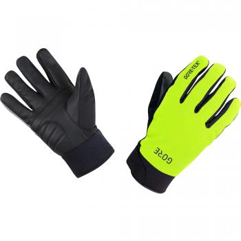 GORE‑TEX Thermo Cycling Hands für Herren – C5, Neon‑Gelb / Schwarz, Size 9