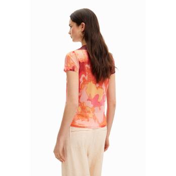 Camiseta Resort Tulle Laranja