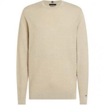 Pull Tommy Hilfiger Coton à Rayures Beige