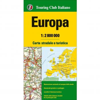 Europa 1:2.800.000. Carta stradale e turistica