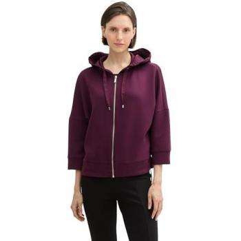 TOM TAILOR Sweatjacke 7/8 Arm Sweatjacke