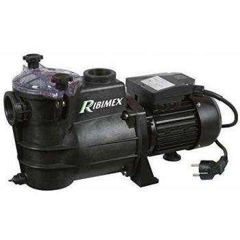 Ribimex PRSWIM370 Pompa 650 W, Nero, 160 l/min