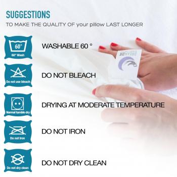 Pack de 2 Oreillers Ergonomiques