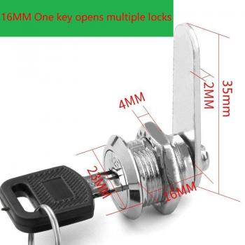 PQB Cabinet Lock with 2 Keys