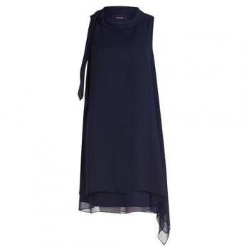 Cocktailkleid VERA MONT Vera Mont Cocktailkleid ohne Arm Gr. 40, Normalgrößen, blau (night sky), Damen, Chiffon