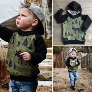 Sudadera Casual con Capucha para Niños