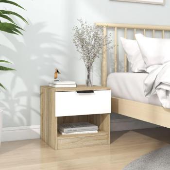 Mesa de Cabeceira VidaXL Linha Sonoma