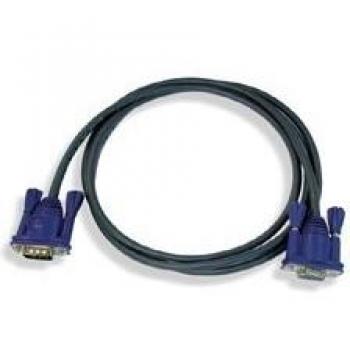 ATEN 2L‑2406 6 m Dual‑Tone VGA Cable – Blue & Gray