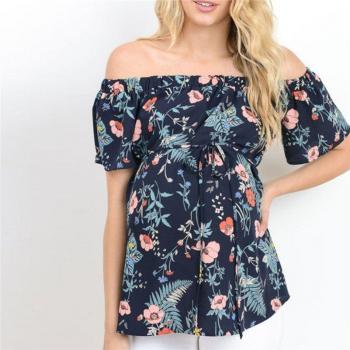 Top de Maternidad con Diseño Floral