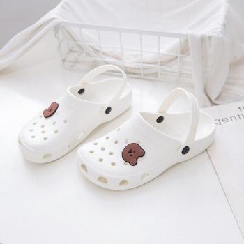 Chaussures d'été légères en PVC, modèle sabot féminin