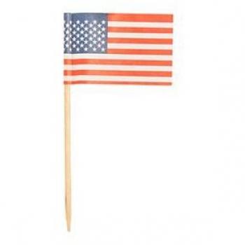 500 Deko-Picker Stars and Stripes