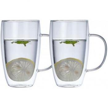 Tasses café Latte en verre double couche