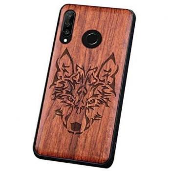 Housse Slim en Bois pour Huawei P30 Lite
