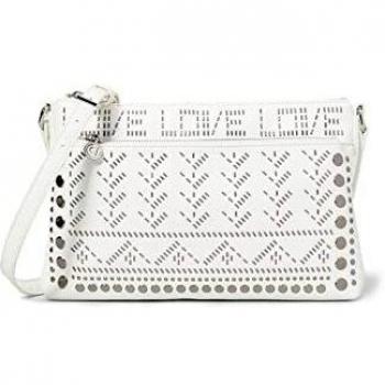 Desigual Umhängetasche Damen Azabache Durban Weiß