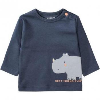 Staccato Classic Shirt – Indigo, lockerer Sitz