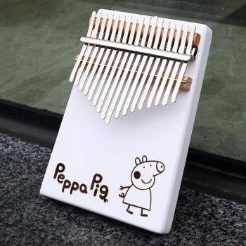 Kalimba de 17 Notas, Hecha de Madera de Caoba