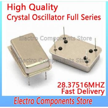 28.37516MHz DIP-4 Crystal Oscillator 2PCS