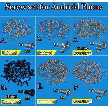 Pack Vis M1.4 à Tête Plate/Ronde – Mobile Android