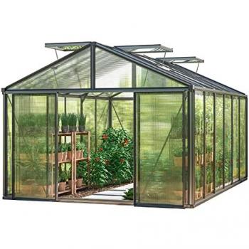 GFP 311x460 cm Grey Garden Greenhouse