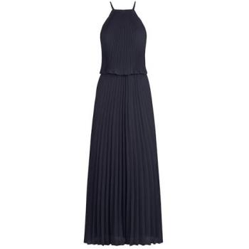 Chiffonblaues Abendkleid von Apart, Größe 40 – mit Ketten-Trägern