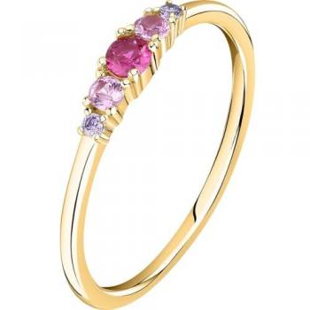 CHRIST Silberring CHRIST Damen-Ring 925er Silber 5 Zirkonia