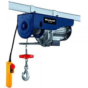 Paranco elettrico Einhell TC‑EH 600 con elettrocarrucola tiritutto