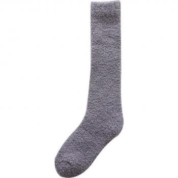 Winter High-Knee Coral Fleece Sokjes