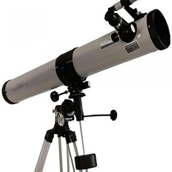 Pack Complet Télescope Universe 76/900 avec Zoom et accessoires (oculaires, lentilles, filtre, chercheur, monture EQ3)