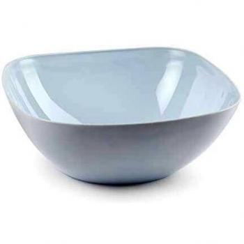 Bol cuadrado blanco 2,7 litros