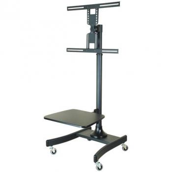 Station mobile TV 50 kg couleur noire