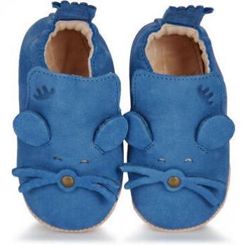 Pantoufles bébé Easy Peasy My Blublu Mouse Bleu 20/21