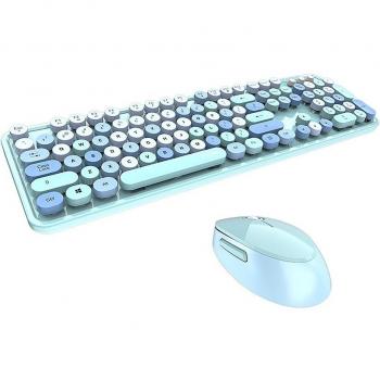 Mofii DualKey Mouse Compacto con Pantalla Redonda