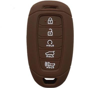 Étui de clé en silicone pour Hyundai Encino