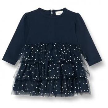 S.Oliver Junior Kleid mit Glitzerdetails