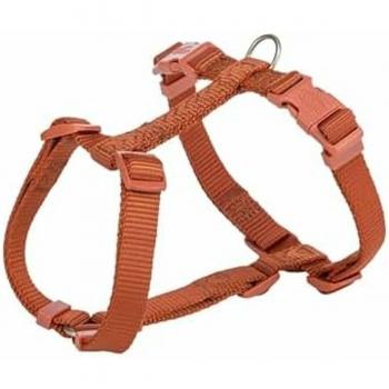 Collare Trixie Hondentuig Premium Roest Bruin 52‑75X2 cm con guinzaglio