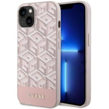 Housse Rigide Guess Guhmp14shgcfsep – iPhone 14/15/13 6,1 Rose Brillant