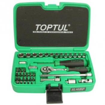 Clé à douille TOPTUL 1/4 41 pièces